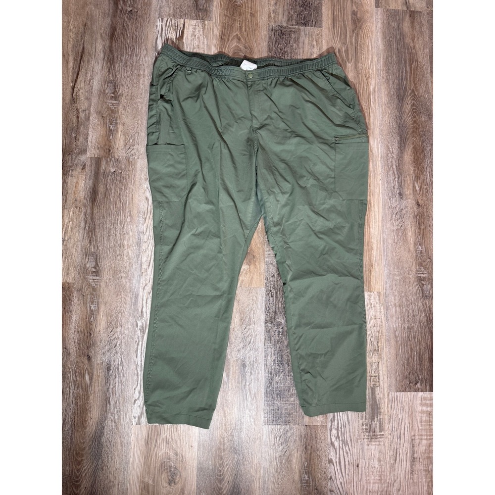 Carhartt Force Liberty Mens 3XL Olive Green Cargo Scrub Pants C55106 Rugged Flex